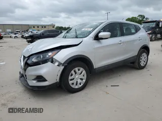 2020 Nissan Rogue S with VIN JN1BJ1CV0LW268344, listed as a Copart auction lot 55076325 with 111,338 mi miles and Salvage title. Bid and sale history available at DreamBid. Image 1.