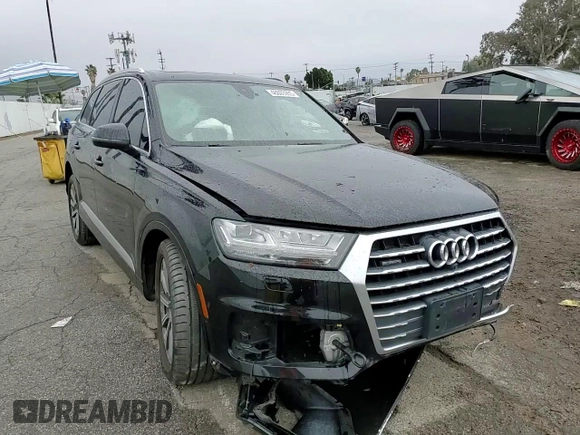 2017 Audi Q7 Premium Plus with VIN WA1LAAF78HD021987, listed as a Copart auction lot 48603955 with 100,617 mi miles and Salvage Title. Bid and sale history available at carsss.com. Image 11.