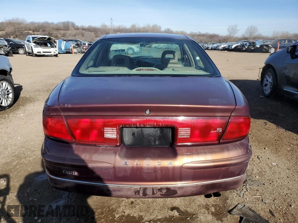 1999 Buick Regal LS with VIN 2G4WB52K8X1449808, listed as a Copart auction lot 42342895 with 102,545 mi miles and Salvage Title. Bid and sale history available at carsss.com. Image 6.