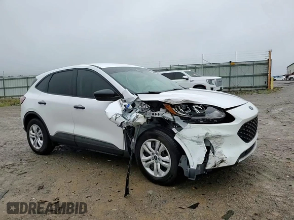 2020 Ford Escape S with VIN 1FMCU0F69LUA06045, listed as a Copart auction lot 58443655 with 48,881 mi miles and Salvage title. Bid and sale history available at DreamBid. Image 14.