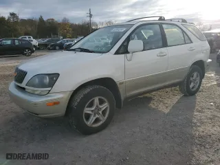 1999 Lexus RX 300 Luxury SUV with VIN JT6HF10U2X0018169, listed as a Copart auction lot 80984584 with 255,308 mi miles and Clean Title. Bid and sale history available at carsss.com. Image 1.
