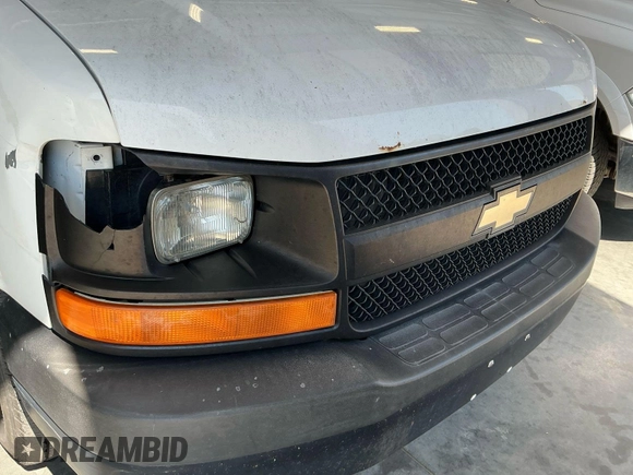 2013 Chevrolet Express Cargo with VIN 1GCSGAFX7D1162478, listed as a IAAI auction lot 42307088 with 262,731 mi miles and . Bid and sale history available at DreamBid. Image 1.