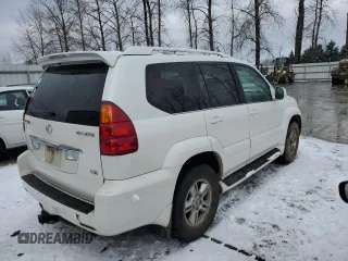 2005 Lexus GX with VIN JTJBT20X250074971, listed as a Copart auction lot 44061045 with 285,381 mi miles and Clean Title. Bid and sale history available at carsss.com. Image 3.