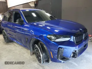 2022 BMW X3 M with VIN 5YM13EC03N9K58446, listed as a IAAI auction lot 41354584 with 24,906 mi miles and . Bid and sale history available at DreamBid. Image 1.