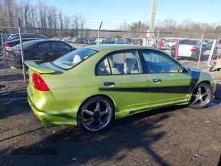 2004 Honda Civic VP with VIN 1HGES16334L006663, listed as a IAAI auction lot 41813852 with 293,368 mi miles. Bid and sale history available at carsss.com. Image 13.