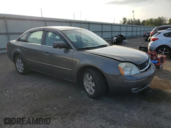 2005 Ford Five Hundred SEL with VIN 1FAFP24175G103683, listed as a Copart auction lot 74348284 with 0 mi miles and Salvage Title. Bid and sale history available at carsss.com. Image 4.
