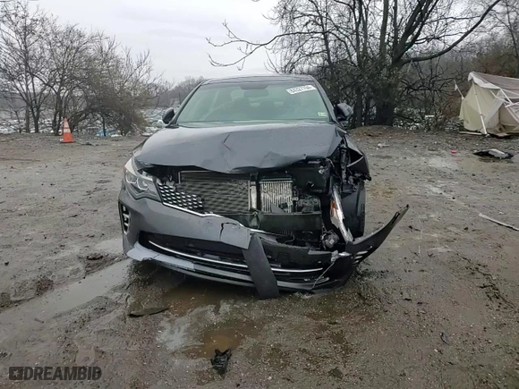 2017 Kia Optima SX with VIN 5XXGW4L21HG125603, listed as a Copart auction lot 84327794 with 75,342 mi miles and Salvage Title. Bid and sale history available at carsss.com. Image 11.