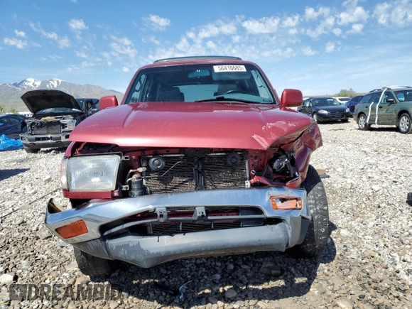 1996 Toyota 4Runner SR5 with VIN JT3GN86R9T0011446, listed as a Copart auction lot 56410685 with 170,191 mi miles and Salvage title. Bid and sale history available at DreamBid. Image 5.
