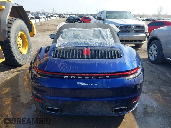 2022 Porsche 911 Carrera with VIN WP0CA2A96NS236957, listed as a IAAI auction lot 41154002 with 34,056 mi miles and . Bid and sale history available at DreamBid. Image 17.