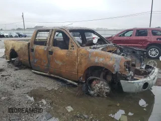 2006 Ford F-150 XL with VIN 1FTPW14V96FB33385, listed as a Copart auction lot 80240884 with 0 mi miles and Non Repairable. Bid and sale history available at carsss.com. Image 4.