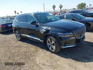 2021 Genesis GV80 with VIN KMUHB4SB7MU034287, listed as a IAAI auction lot 41663039 with 65,405 mi miles and . Bid and sale history available at DreamBid. Image 1.