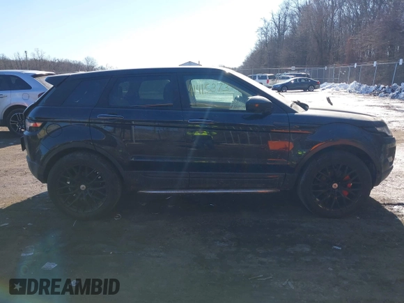 2015 Land Rover Range Rover Evoque Prestige with VIN SALVV2BG1FH960301, listed as a IAAI auction lot 41415373 with 112,960 mi miles and . Bid and sale history available at DreamBid. Image 13.