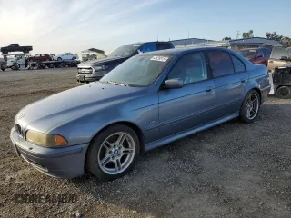 2002 BMW 5 Series 540iA with VIN WBADN63462GN87204, listed as a Copart auction lot 42028815 with 0 mi miles and Clean Title. Bid and sale history available at carsss.com. Image 1.