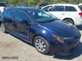 2024 Toyota Corolla LE with VIN 5YFB4MDE6RP092163, listed as a IAAI auction lot 41895442 with 19,345 mi miles. Bid and sale history available at carsss.com. Image 1.
