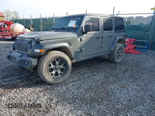 2019 Jeep Wrangler Unlimited Sport S with VIN 1C4HJXDG6KW578720, listed as a IAAI auction lot 42057153 with 65,719 mi miles and . Bid and sale history available at DreamBid. Image 2.
