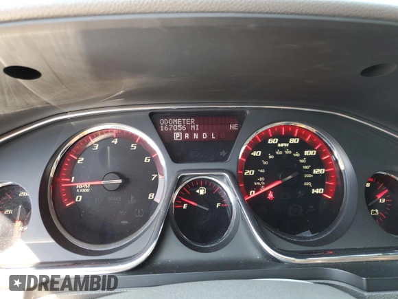 2013 GMC Acadia SLE with VIN 1GKKVNED7DJ163753, listed as a Copart auction lot 75747304 with 167,056 mi miles and Salvage Title. Bid and sale history available at carsss.com. Image 9.