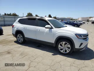 2021 Volkswagen Atlas SE z VIN 1V2WR2CA3MC581108, wystawiony jako Copart lot #55703125 z przebiegiem 76 194 mil mil oraz Szkoda całkowita • Salvage title. Historia ofert i sprzedaży dostępna na DreamBid. Obrazek 4.