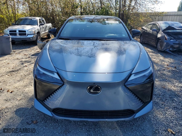 2023 Lexus RZ with VIN JTJAAAAB8PA014561, listed as a Copart auction lot 72955124 with 5,230 mi miles and Salvage Title. Bid and sale history available at carsss.com. Image 5.