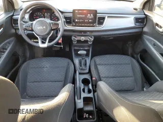 2022 Kia Rio LX with VIN 3KPA24AD3NE463594, listed as a Copart auction lot 48175795 with 22,446 mi miles and Salvage Title. Bid and sale history available at DreamBid. Image 8.