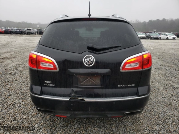 2015 Buick Enclave Convenience with VIN 5GAKRAKD7FJ214315, listed as a Copart auction lot 43698155 with 186,916 mi miles and Salvage Title. Bid and sale history available at carsss.com. Image 6.