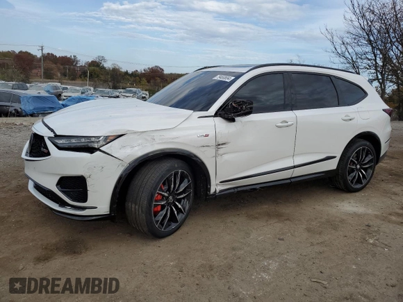 2024 Acura MDX Type S w/Advance Package with VIN 5J8YD8H82RL004631, listed as a Copart auction lot 79460654 with 9,901 mi miles and Salvage Title. Bid and sale history available at carsss.com. Image 1.