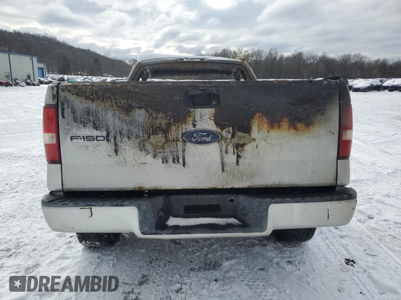 2006 Ford F-150 XL with VIN 1FTRF14W76NB63363, listed as a Copart auction lot 87445634 with 0 mi miles and Salvage Title. Bid and sale history available at carsss.com. Image 6.