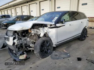 2021 Land Rover Range Rover Velar R-Dynamic S with VIN SALYT2EX9MA305713, listed as a Copart auction lot 41992175 with 0 mi miles and Salvage Title. Bid and sale history available at carsss.com. Image 1.