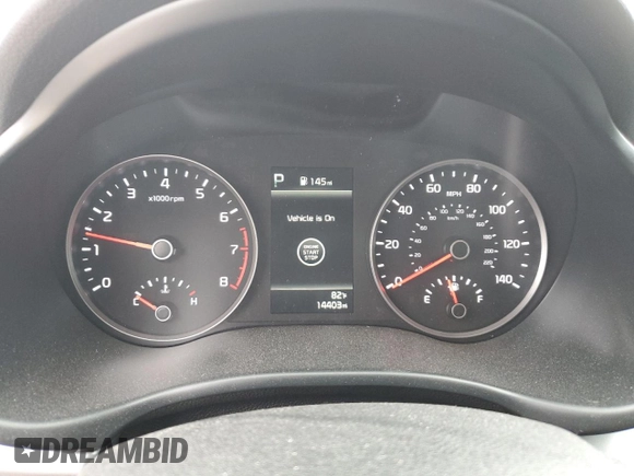 2023 Kia Rio S with VIN 3KPA24AD5PE577079, listed as a Copart auction lot 66388184 with 14,403 mi miles and Clean Title. Bid and sale history available at DreamBid. Image 9.
