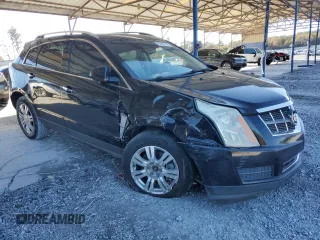 2012 Cadillac SRX Luxury Collection with VIN 3GYFNAE35CS509688, listed as a Copart auction lot 87030414 with 251,085 mi miles and Salvage Title. Bid and sale history available at carsss.com. Image 4.