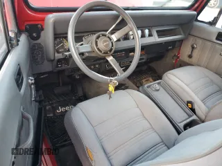 1988 Jeep Wrangler Laredo with VIN 2BCCZ8144JB526734, listed as a Copart auction lot 80650354 with 111,363 mi miles and Non Repairable. Bid and sale history available at carsss.com. Image 8.