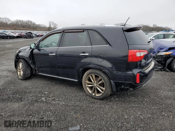 2015 Kia Sorento SX with VIN 5XYKWDA78FG597251, listed as a Copart auction lot 46836475 with 216,224 mi miles and Clean Title. Bid and sale history available at carsss.com. Image 2.