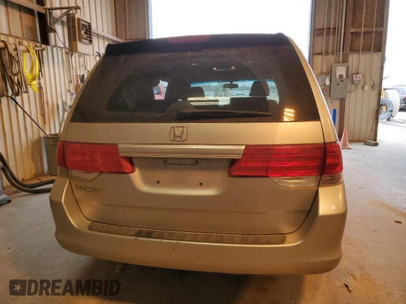 2008 Honda Odyssey LX with VIN 5FNRL38258B110528, listed as a Copart auction lot 44129175 with 93,780 mi miles and Salvage Title. Bid and sale history available at carsss.com. Image 6.