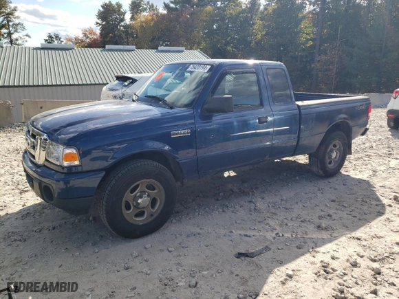 2008 Ford Ranger XL with VIN 1FTZR15EX8PB08944, listed as a Copart auction lot 75428194 with 0 mi miles and Salvage Title. Bid and sale history available at carsss.com. Image 1.