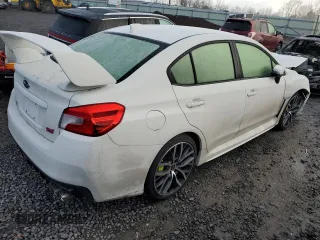 2021 Subaru WRX STI with VIN JF1VA2S69M9811240, listed as a Copart auction lot 81196594 with 29,333 mi miles and Salvage title. Bid and sale history available at DreamBid. Image 3.