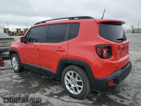 2020 Jeep Renegade Latitude with VIN ZACNJABB1LPL93994, listed as a Copart auction lot 59156105 with 101,904 mi miles and Salvage title. Bid and sale history available at DreamBid. Image 2.