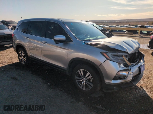 2017 Honda Pilot EX-L with VIN 5FNYF6H5XHB010570, listed as a Copart auction lot 49847335 with 103,800 mi miles and Salvage Title. Bid and sale history available at DreamBid. Image 4.