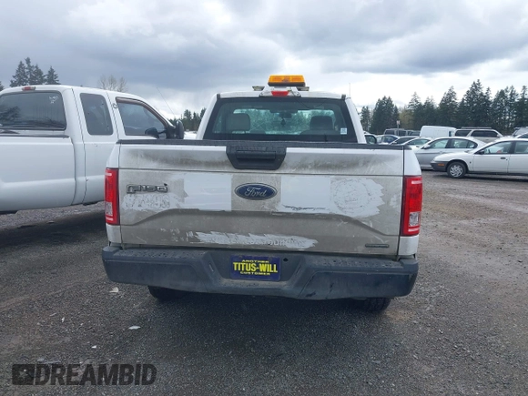 2016 Ford F-150 XL with VIN 1FTMF1C87GKE32929, listed as a IAAI auction lot 41911124 with 135,488 mi miles. Bid and sale history available at carsss.com. Image 15.