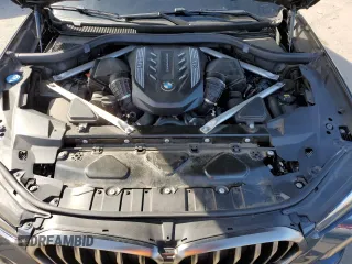 2020 BMW X6 M50i with VIN 5UXCY8C08L9C75486, listed as a Copart auction lot 42780354 with 66,661 mi miles. Bid and sale history available at carsss.com. Image 12.