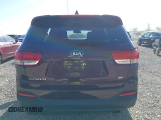 2017 Kia Sorento LX with VIN 5XYPG4A37HG255017, listed as a IAAI auction lot 42090967 with 122,021 mi miles. Bid and sale history available at carsss.com. Image 17.