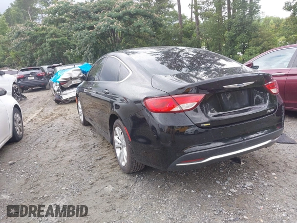 2015 Chrysler 200 Limited with VIN 1C3CCCAB2FN577358, listed as a IAAI auction lot 42513138 with 200,964 mi miles and . Bid and sale history available at DreamBid. Image 3.