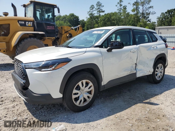 2023 Toyota Corolla Cross L with VIN 7MUAAAAG7PV044822, listed as a Copart auction lot 57744765 with 12,839 mi miles and Salvage title. Bid and sale history available at DreamBid. Image 1.