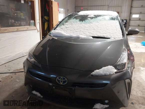 2020 Toyota Prius LE with VIN JTDL9RFU5L3020409, listed as a IAAI auction lot 41171668 with 122,208 mi miles and . Bid and sale history available at DreamBid. Image 12.