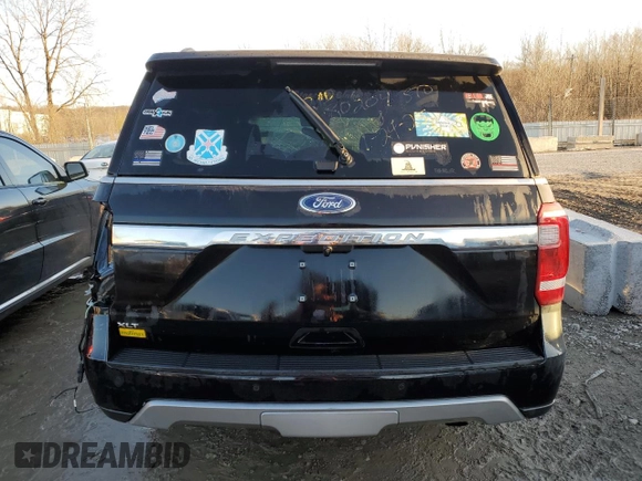 2019 Ford Expedition XLT with VIN 1FMJU1HT9KEA24943, listed as a Copart auction lot 42870515 with 61,510 mi miles and Non Repairable. Bid and sale history available at carsss.com. Image 6.