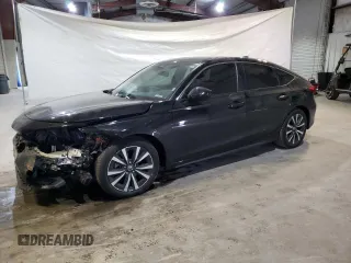 2024 Honda Civic EX-L z VIN 19XFL1H73RE001608, wystawiony jako Copart lot #87728035 z przebiegiem 9244 mil mil oraz Nie do naprawy • Non repairable. Historia ofert i sprzedaży dostępna na DreamBid. Obrazek 1.