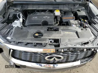 2024 Infiniti QX60 Pure with VIN 5N1DL1ESXRC345410, listed as a Copart auction lot 46546305 with 3,754 mi miles and Salvage title. Bid and sale history available at DreamBid. Image 12.