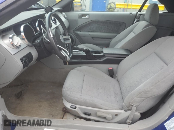 2005 Ford Mustang GT Deluxe with VIN 1ZVHT85H055196732, listed as a Copart auction lot 55848375 with 148,083 mi miles and Salvage Title. Bid and sale history available at DreamBid. Image 7.