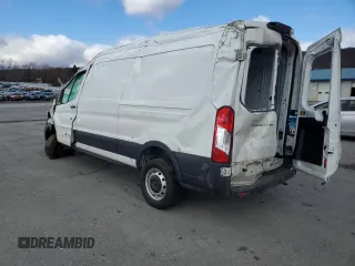 2019 Ford Transit with VIN 1FTYR2CM7KKB65988, listed as a Copart auction lot 56770645 with Not Provided miles and Salvage Title. Bid and sale history available at DreamBid. Image 2.