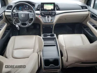 2019 Honda Odyssey EX-L z VIN 5FNRL6H70KB129539, wystawiony jako Copart lot #58477675 z przebiegiem 145 738 mil mil oraz Szkody całkowita. Historia ofert i sprzedaży dostępna na DreamBid. Obrazek 8.