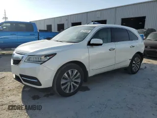 2014 Acura MDX Tech Pkg with VIN 5FRYD3H42EB009760, listed as a Copart auction lot 52945005 with 209,078 mi miles and Salvage Title. Bid and sale history available at carsss.com. Image 1.
