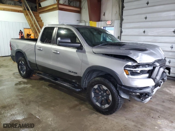 2019 Ram 1500 Rebel with VIN 1C6SRFET4KN725120, listed as a Copart auction lot 84339724 with 119,075 mi miles and Salvage Title. Bid and sale history available at carsss.com. Image 4.
